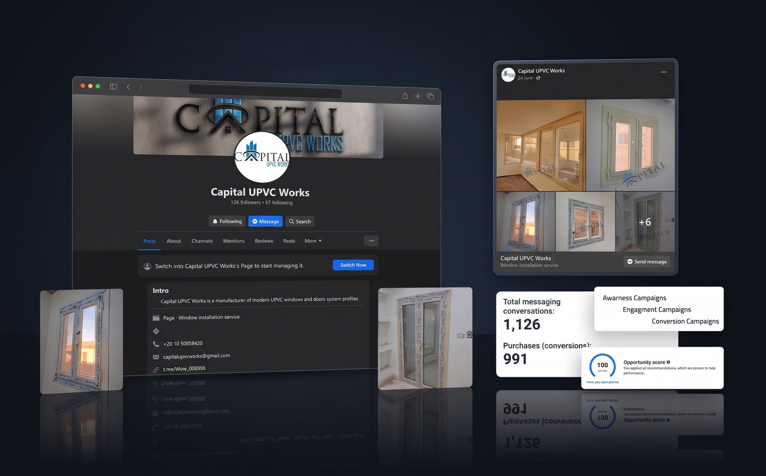 AlyValley Capital UPVC Works Case Study Wrok